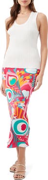 Trina Turk Printed Lighten Up 2 Slip Skirt