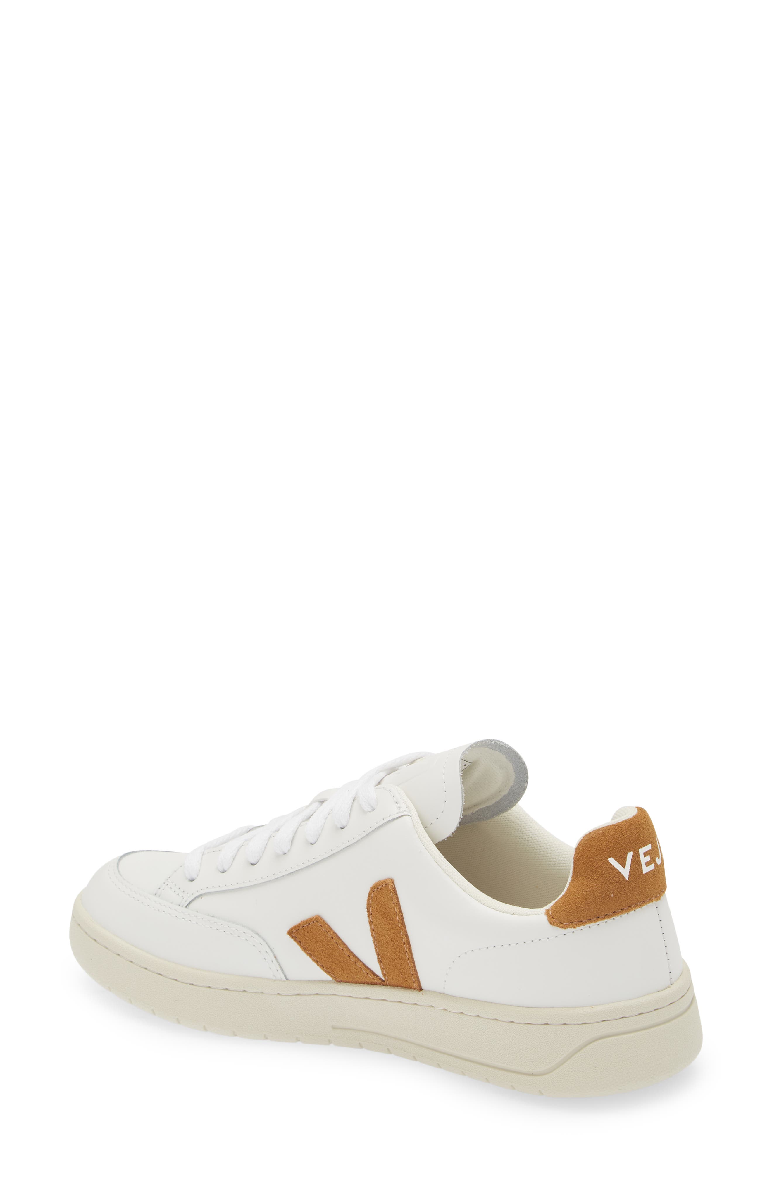 Veja V-12 Sneaker, Alternate, color, Extra-White Camel