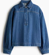 H&M Denim Popover Shirt