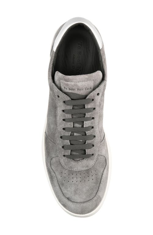 To Boot New York Middleton Suede Low Top Sneaker In Grey