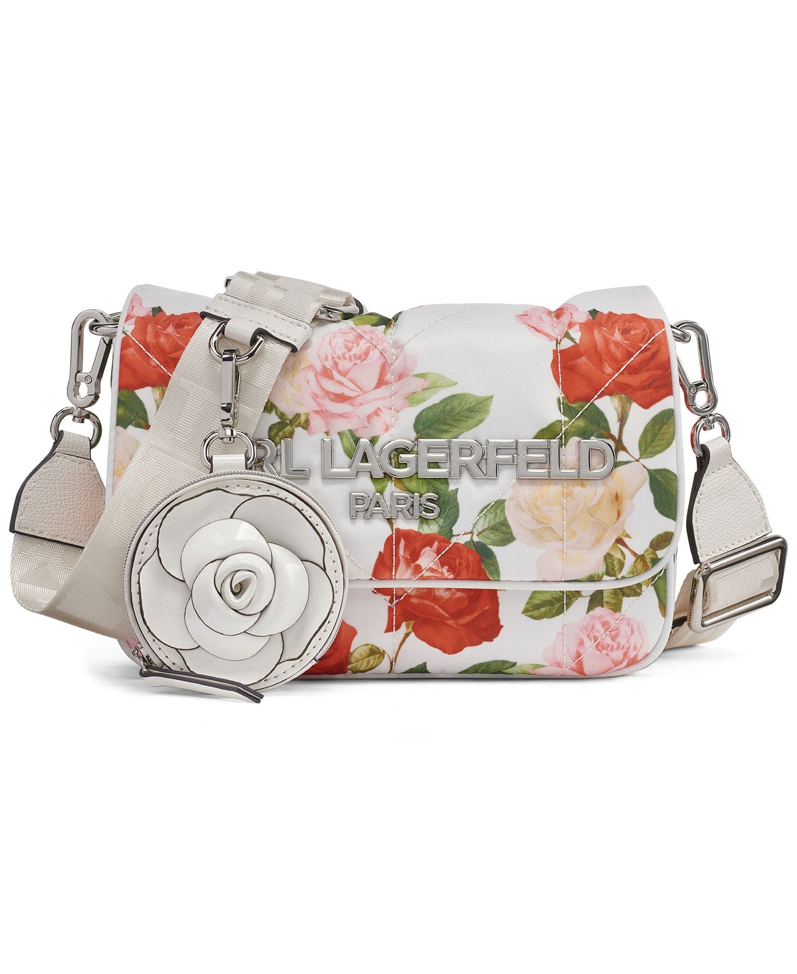 Voyage Crossbody, Main, color, Floral White