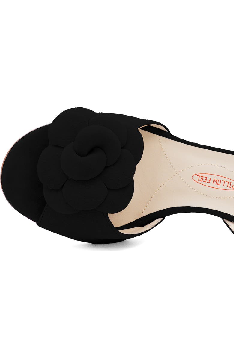 Amalfi by Rangoni Lambretta Ankle Strap Sandal, Alternate, color, Black Cashmere