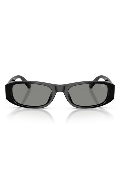 DL2019U 54mm Rectangular Sunglasses