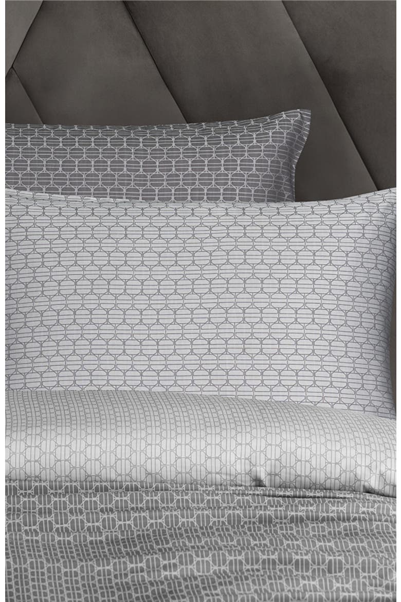 Parti Pillowcase, Alternate, color, Grey