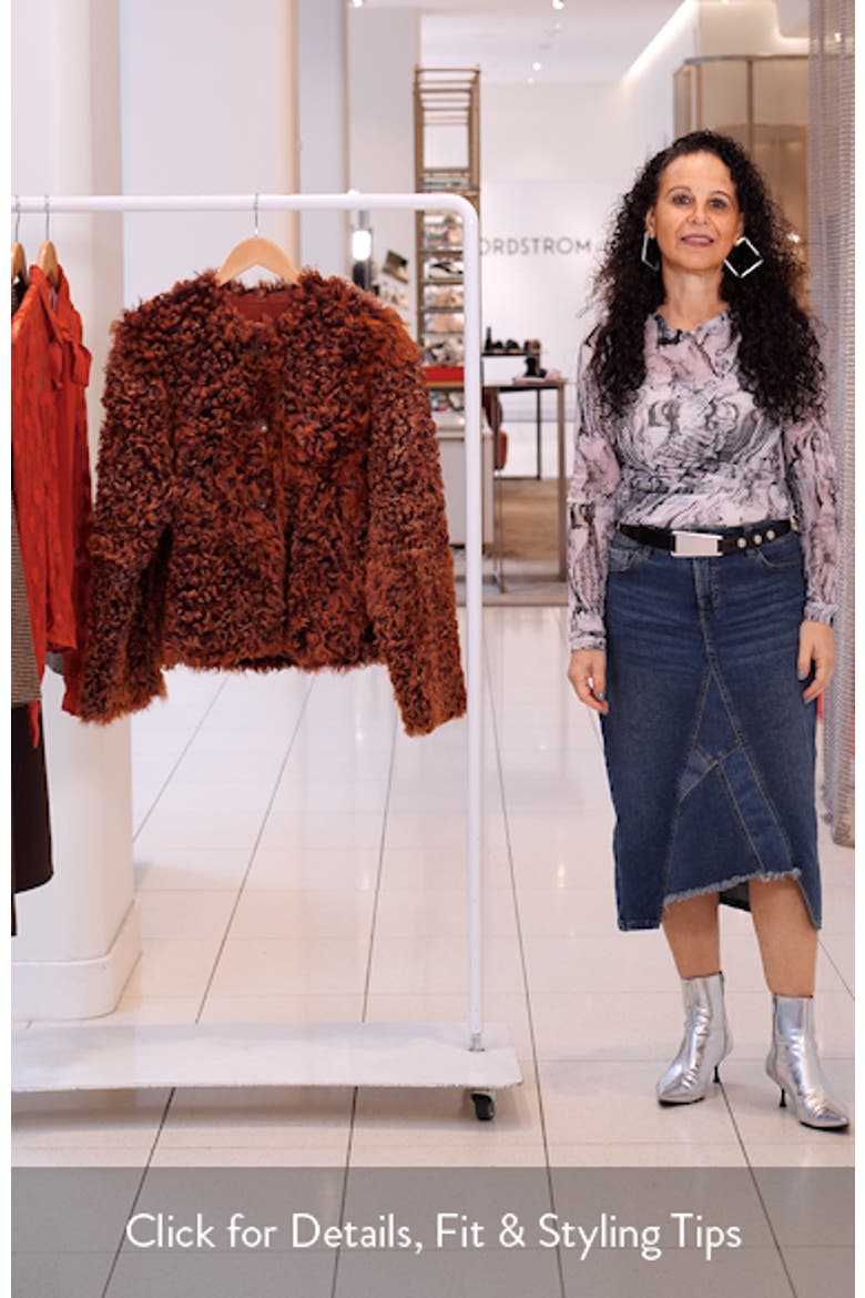 Irina Genuine Shearling Coat video