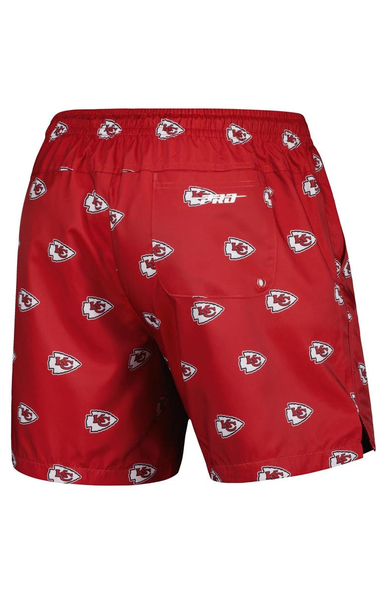 PRO STANDARD Men's Pro Standard Red Kansas City Chiefs Allover Print Mini Logo Shorts, Alternate, color, Red