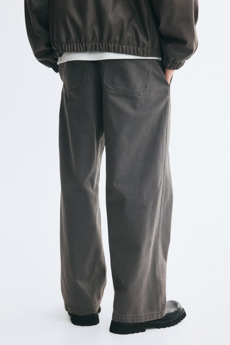 Loose-Fit Carpenter Pants, Alternate, color, Dark gray