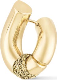 TABAYER Oera Chain Hoop Earrings