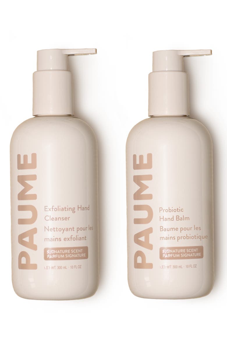 PAUME Hand Cleanser & Hand Balm Set $78 Value, Main, color,