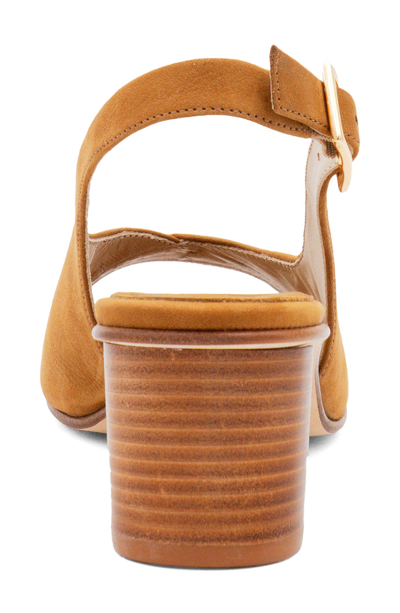 Amalfi by Rangoni Elevato Slingback Sandal, Alternate, color, Camel Long Beach