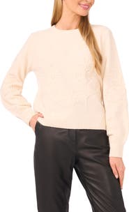 Ted Baker Embroidered Floral Sweater