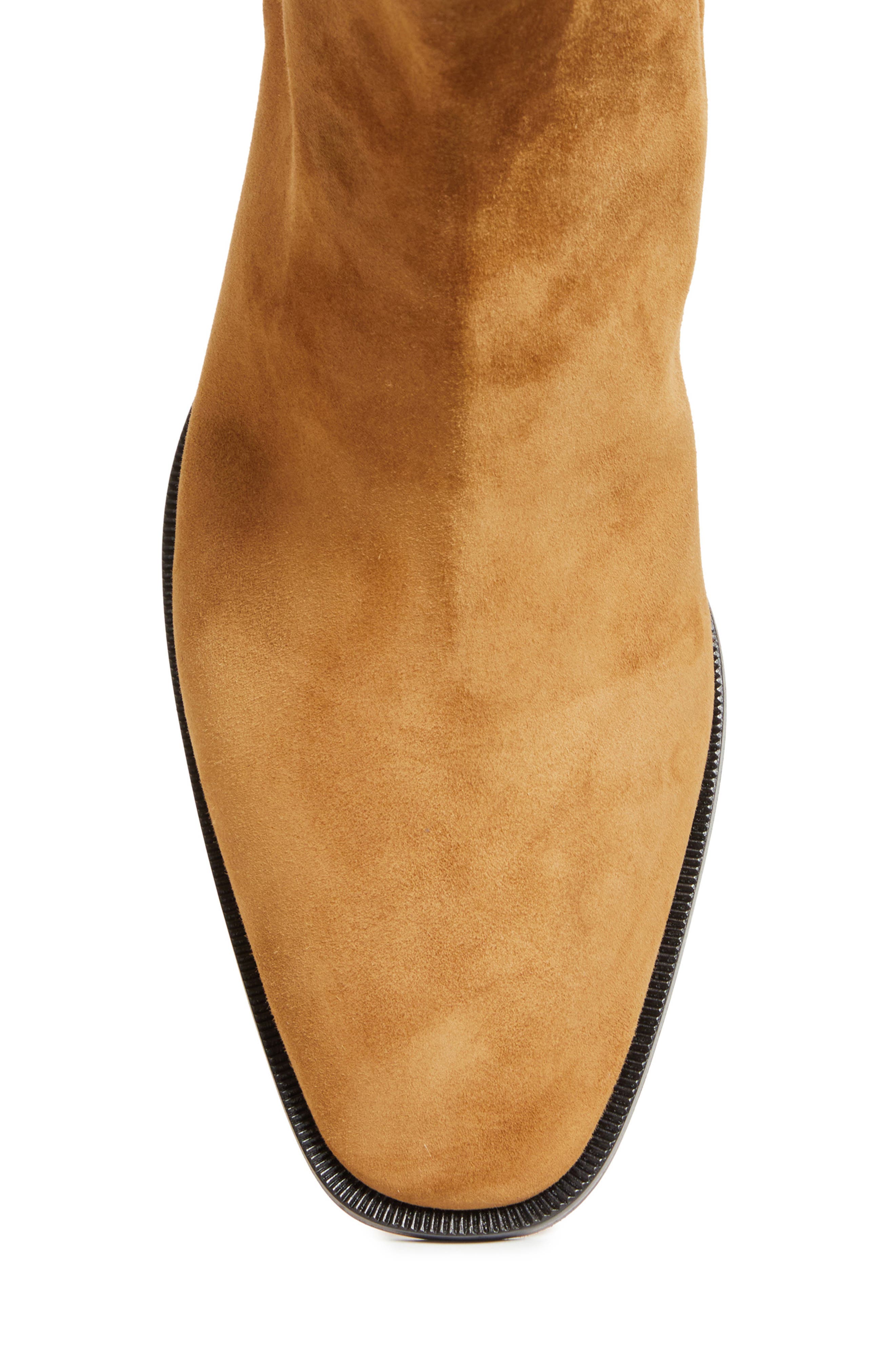 Christian Louboutin Ziggissimo Forever Ankle Boot, Alternate, color, Rhea