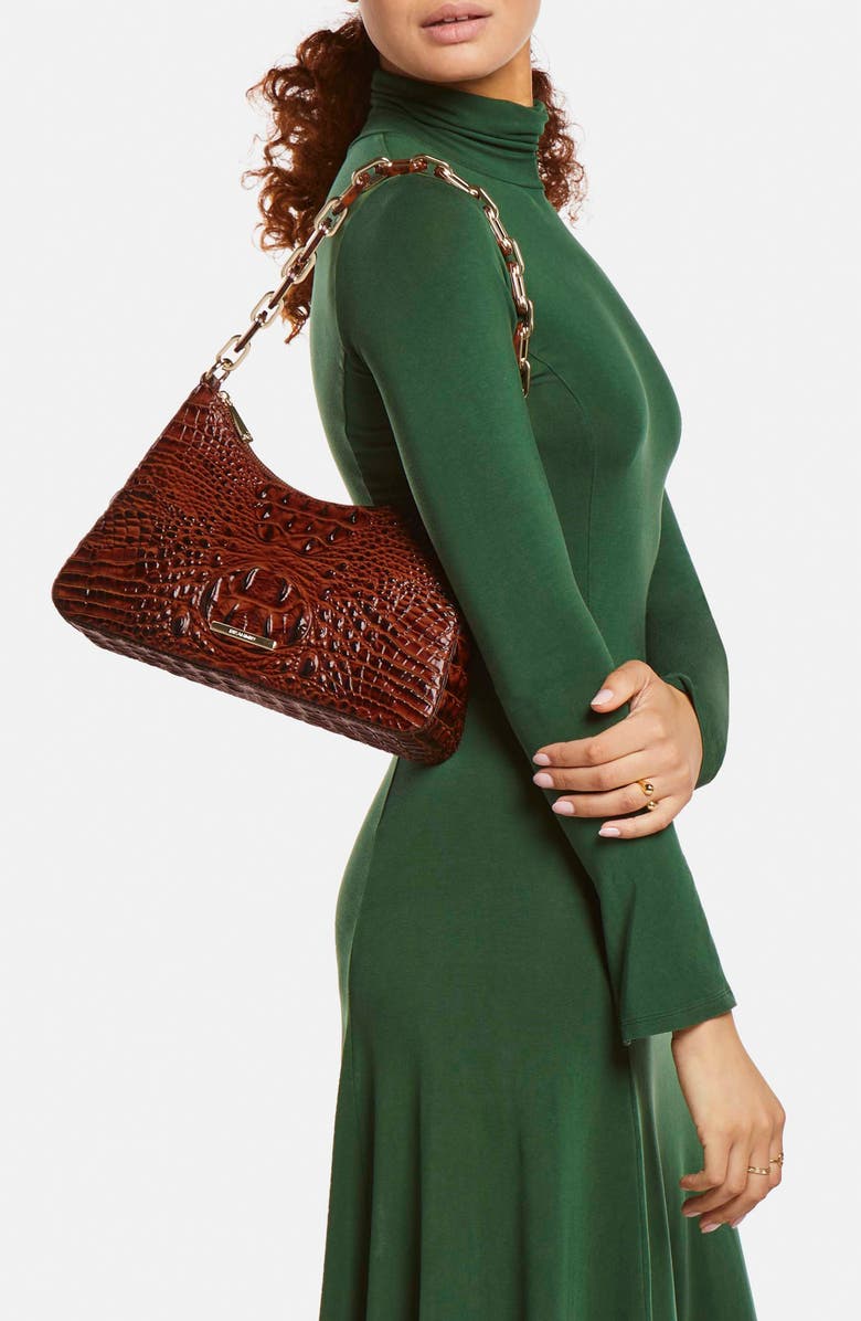 Brahmin Mod Esme Embossed Leather Shoulder Bag, Alternate, color,