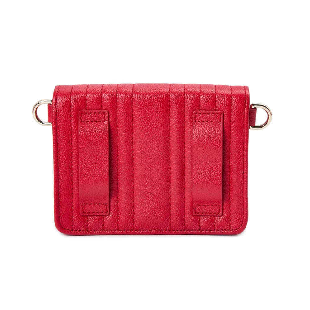 Mimi Mini Bag with Wristlet & Lanyard, Alternate, color, Red