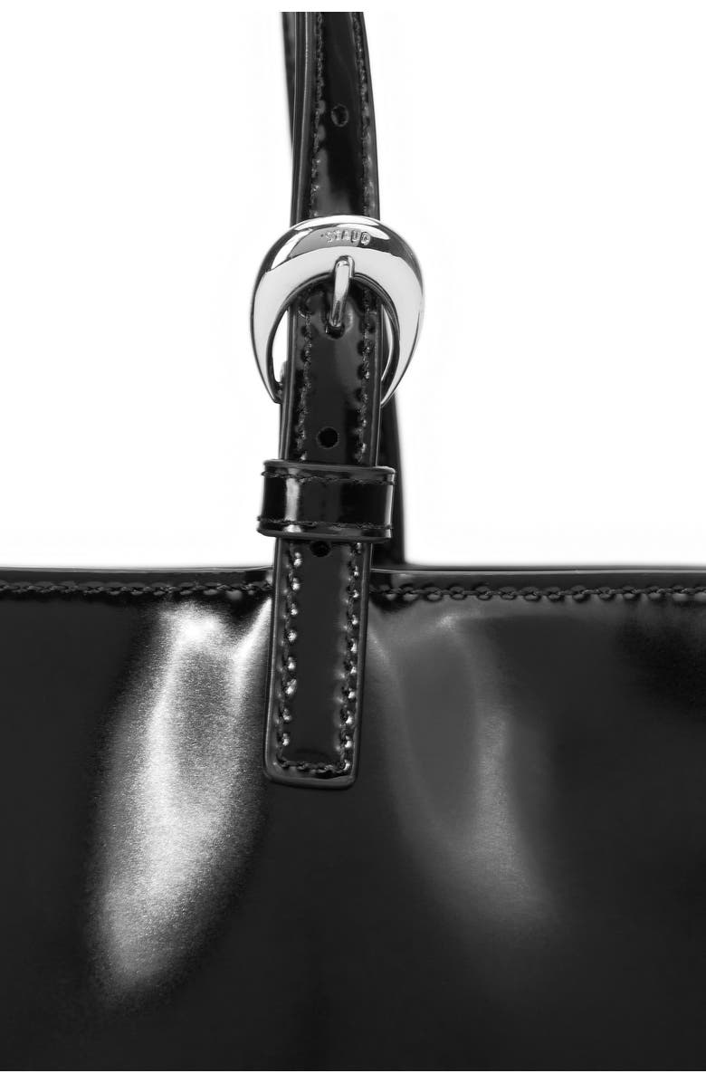 STAUD Brando Leather Shoulder Bag, Alternate, color,