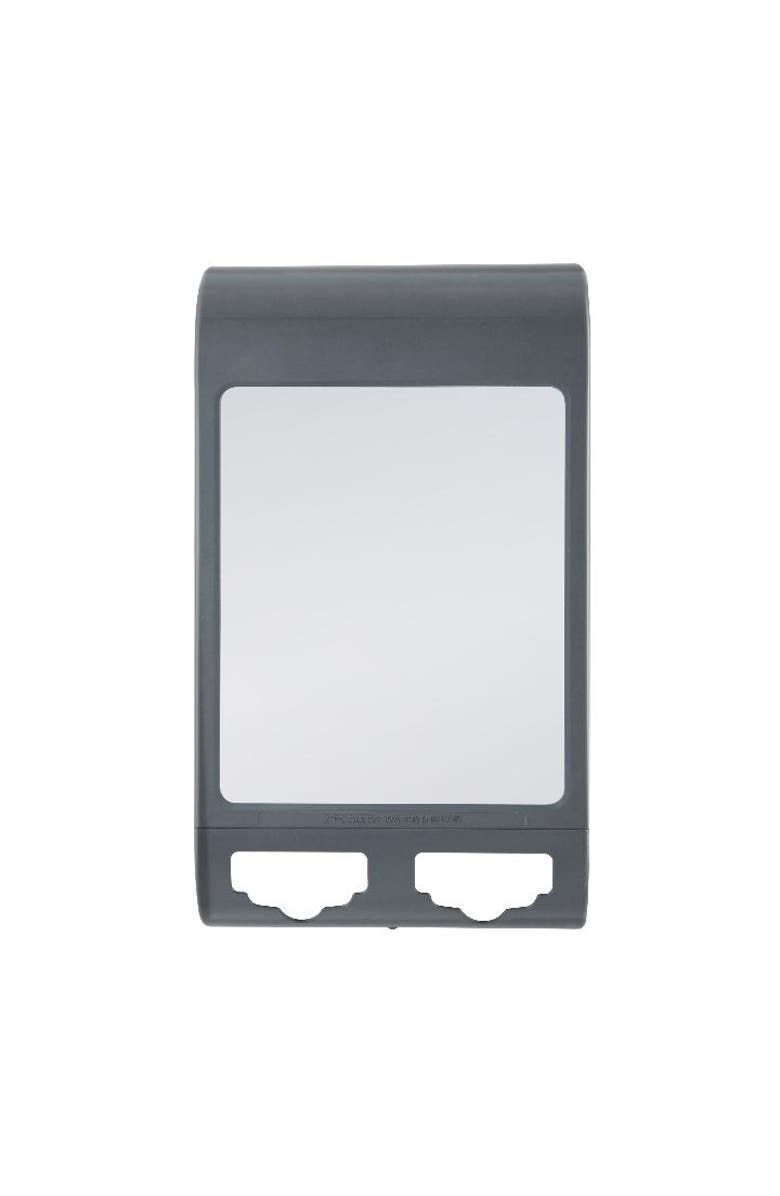 Zadro Fogless Shower Mirror with Razor Holder & Squeegee, Main, color, Gray