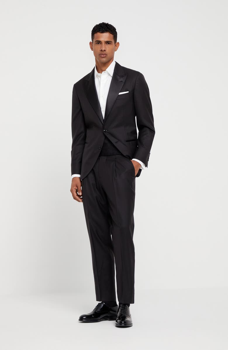 Brunello Cucinelli Tuxedo with peak lapel, Alternate, color, Black
