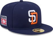New Era Men's New Era Navy San Diego Padres 2026 Baseball Hall of Fame 59FIFTY Fitted Hat