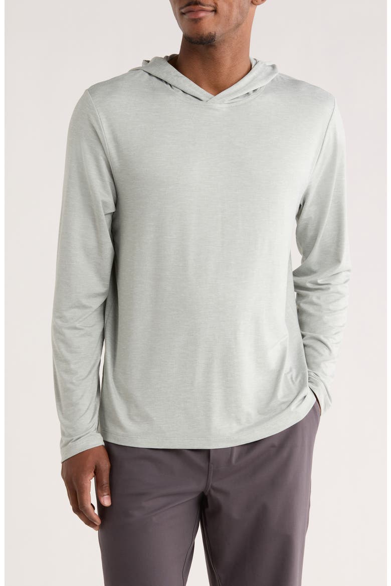 Energy Pullover Hoodie, Main, color, GREY HAZE