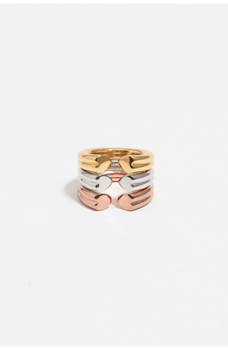 Bimba y Lola Hearts Ring, Alternate, color, 