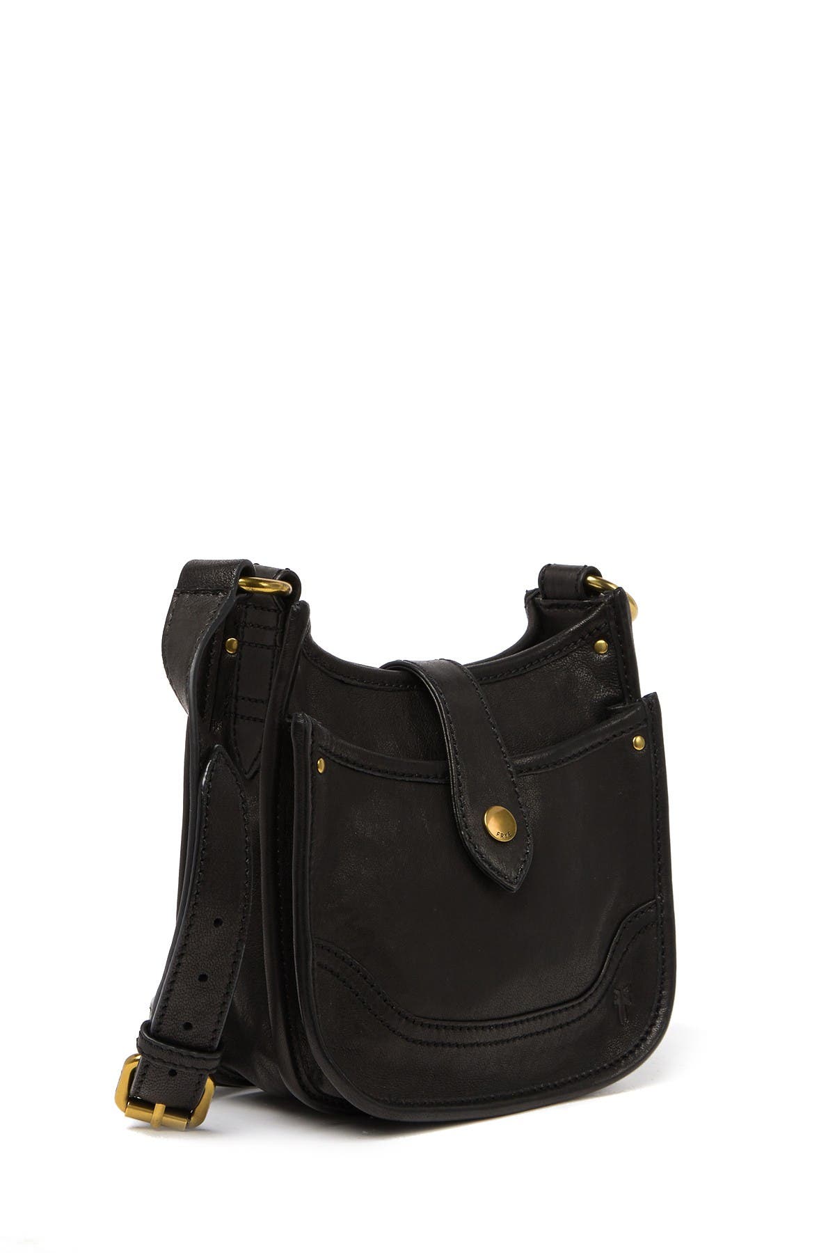 Frye Madison North South Leather Mini Crossbody Bag, Alternate, color, 