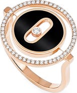 Messika Lucky Move Diamond & Onyx Ring