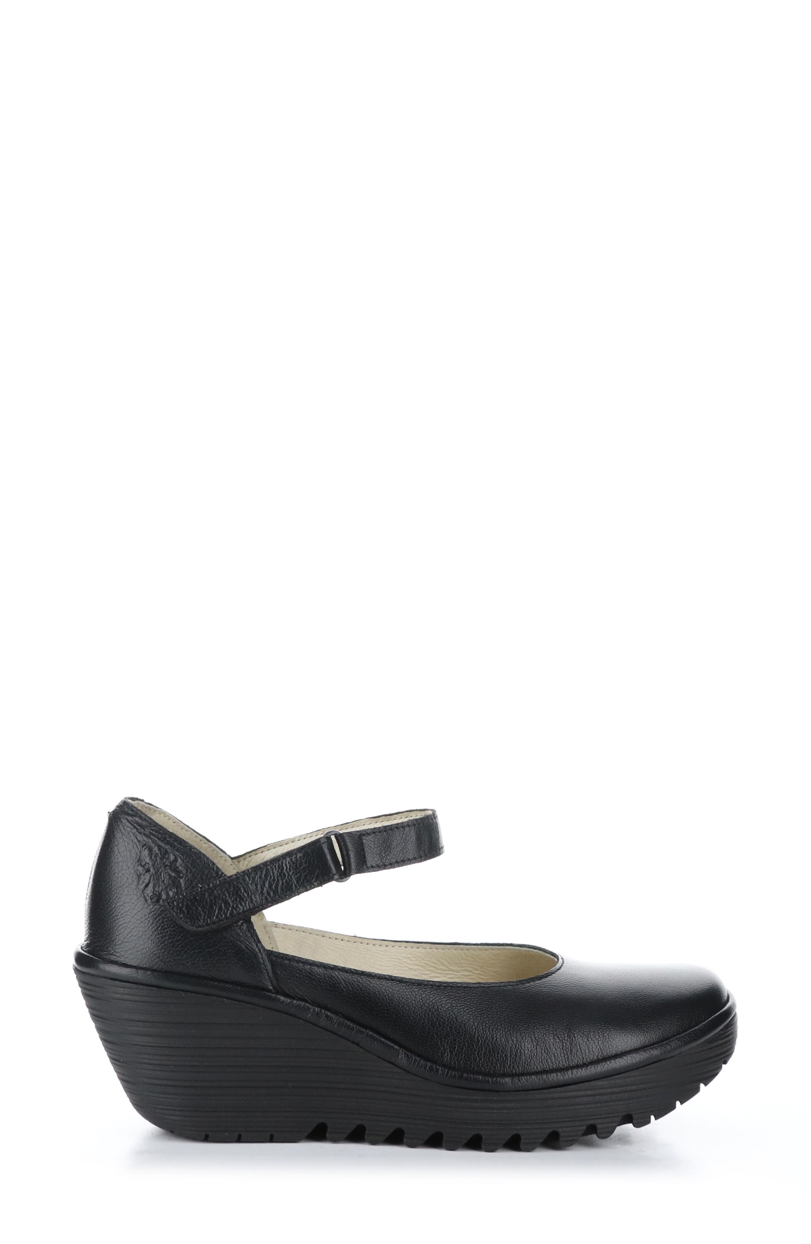Fly London Yawo Wedge Mary Jane Loafer, Alternate, color, 