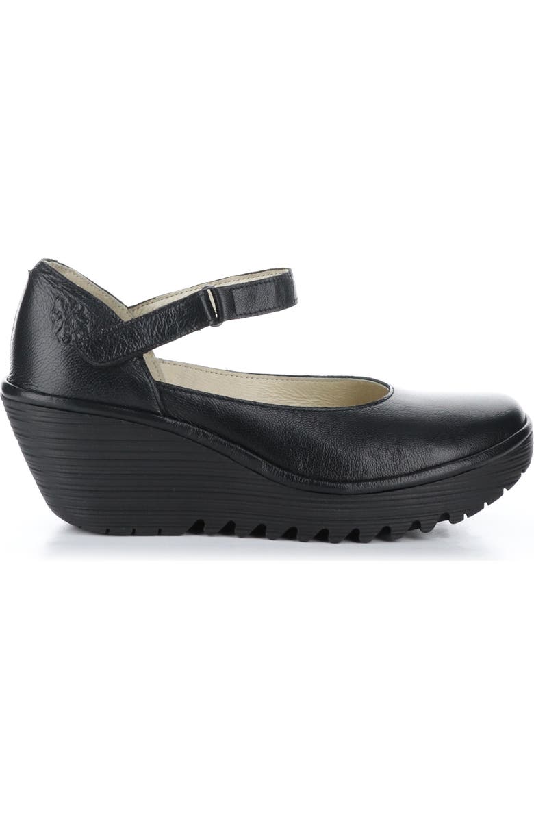 Fly London Yawo Wedge Mary Jane Loafer, Alternate, color,