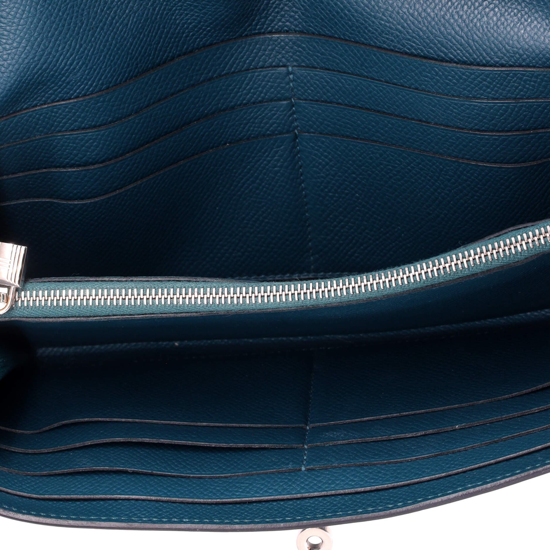 Kelly Wallet Epsom Long, Alternate, color, Blue