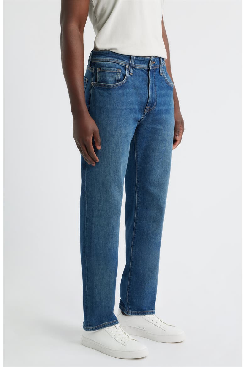 Straight Leg Jeans, Alternate, color, MED CANYON WASH