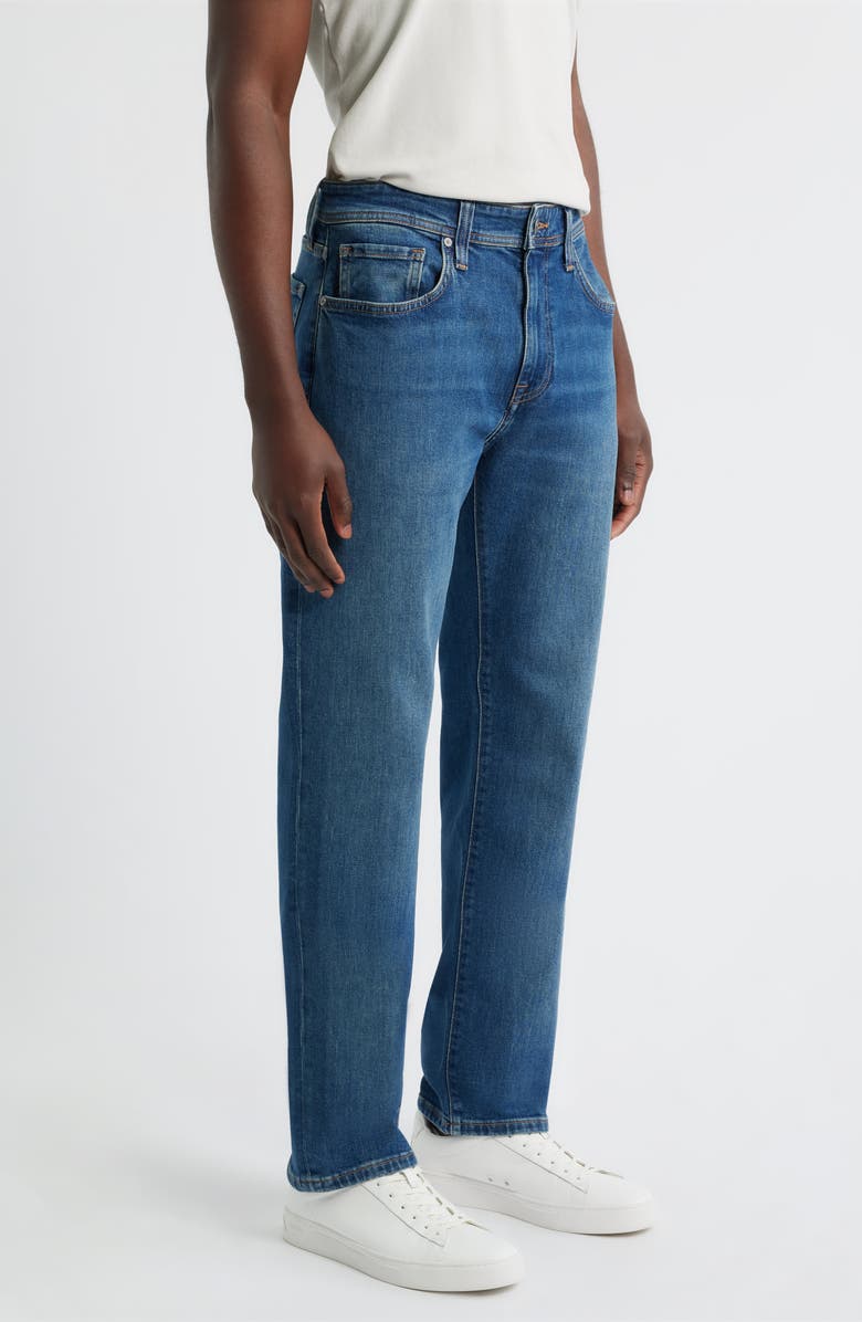 Nordstrom Straight Leg Jeans, Alternate, color, Med Canyon Wash