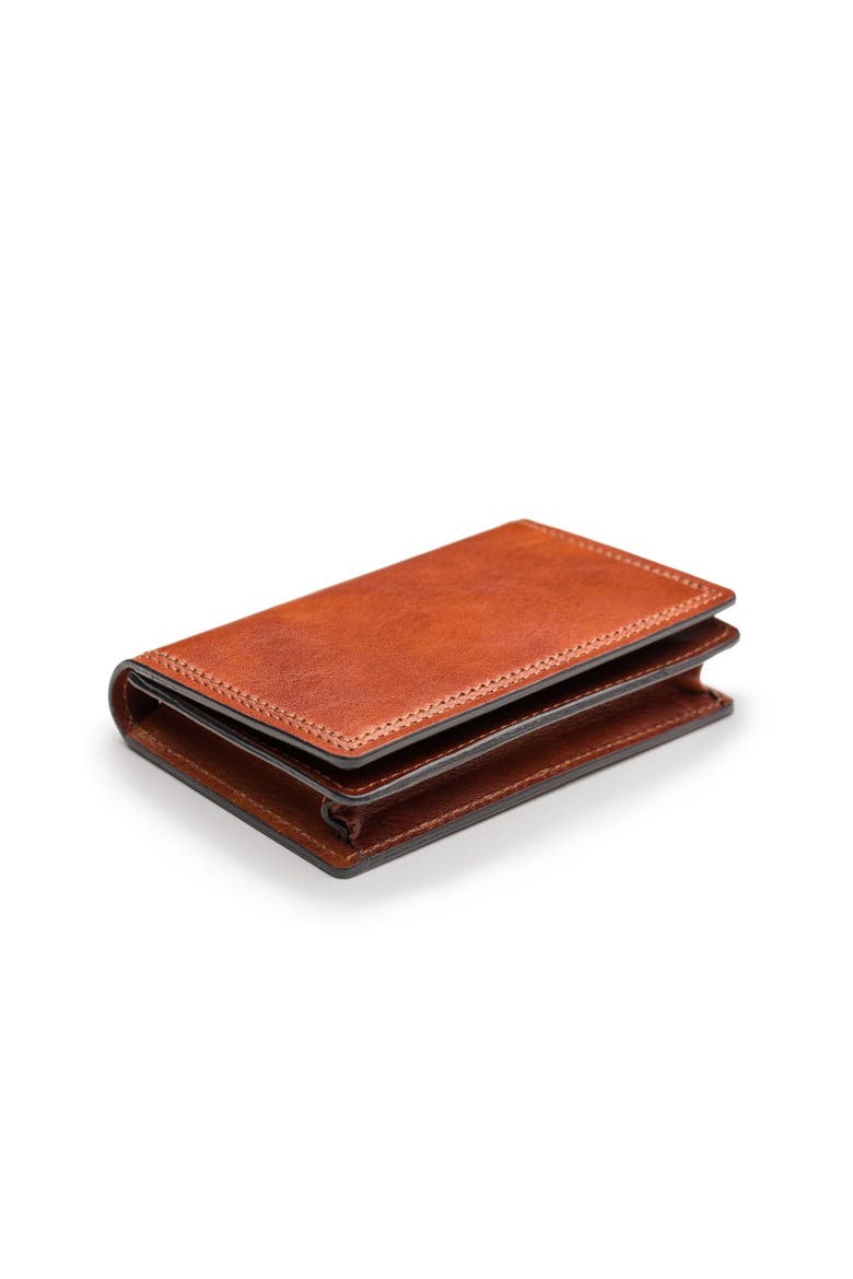 Dolce Full Gusset 2 Pocket Card Case With ID, Alternate, color, Amber