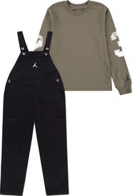 Jordan Kids' MJ MVP Top & Overalls Set