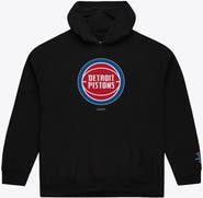 Mitchell & Ness Men's Mitchell & Ness  Black Detroit Pistons Basic Fleece Hoodie
