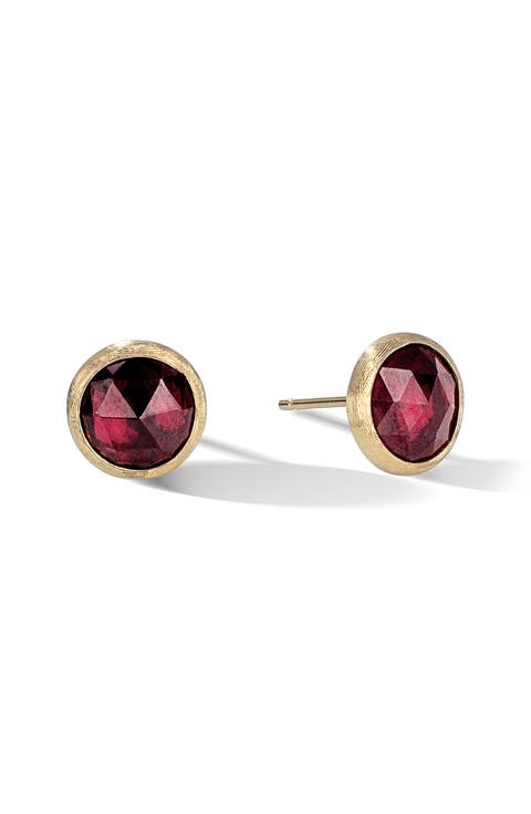 Jaipur Semiprecious Stone Stud Earrings