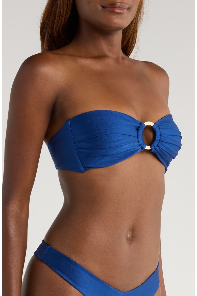 Strapless O-Ring Bikini Top, Alternate, color, MYSTIC MOON