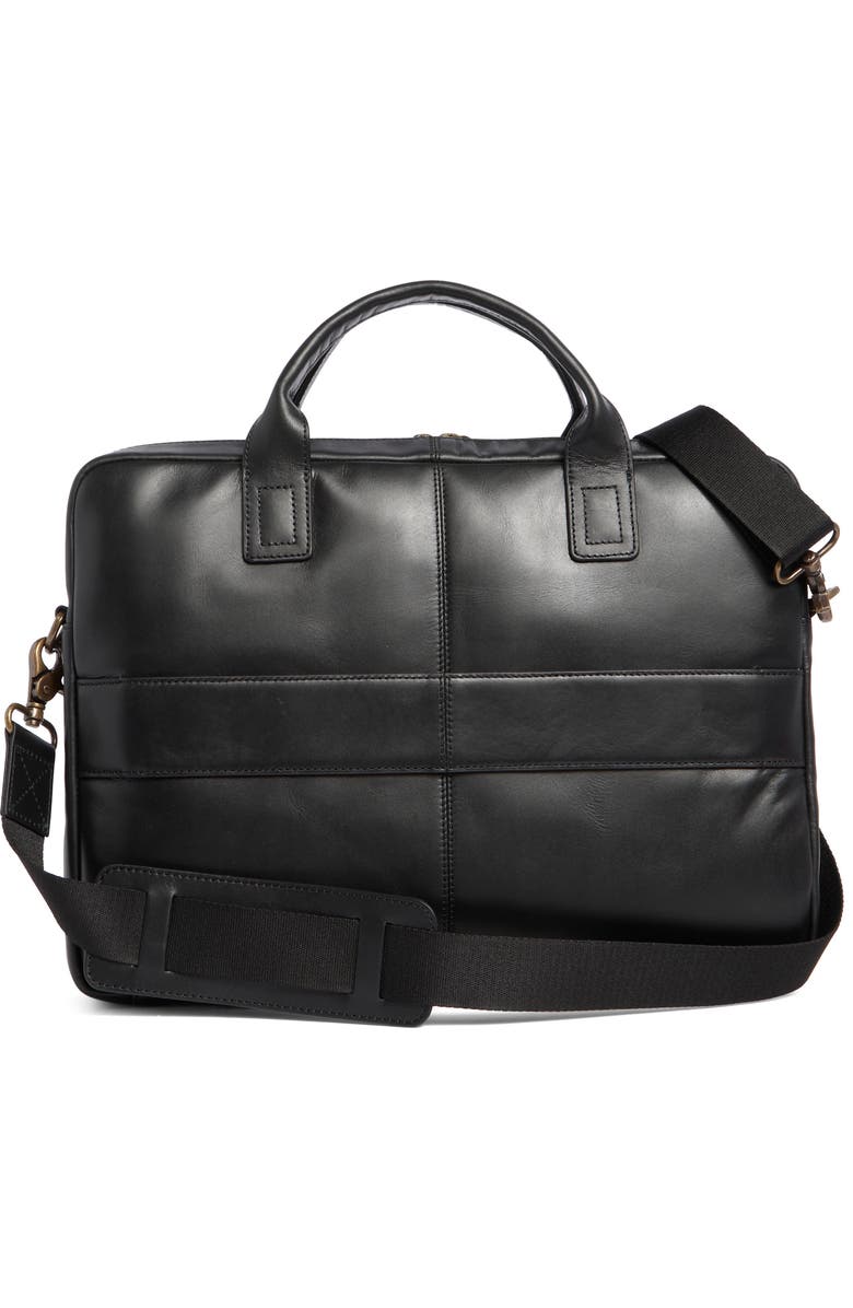 Johnston & Murphy Hunter Briefcase, Alternate, color, Black