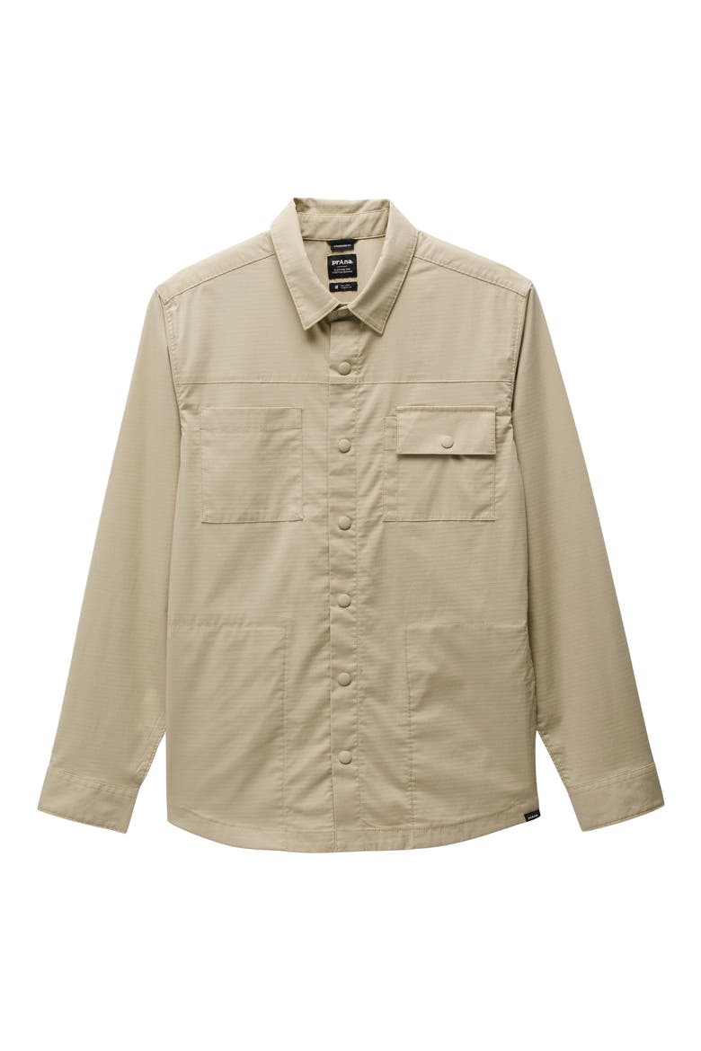 Palisades Ripstop UPF Snap Front Field Shirt, Alternate, color, SANDSTONE