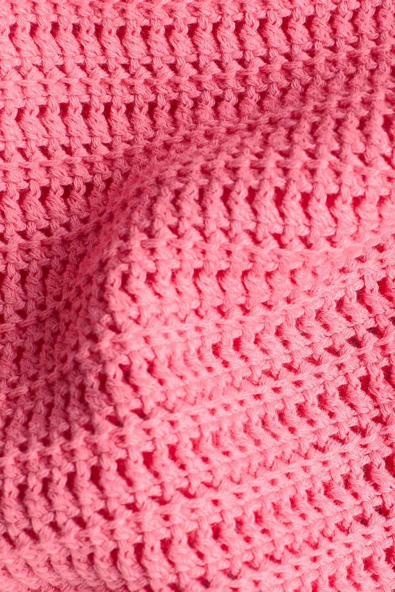 Embellished Knitted Top, Alternate, color, Pink