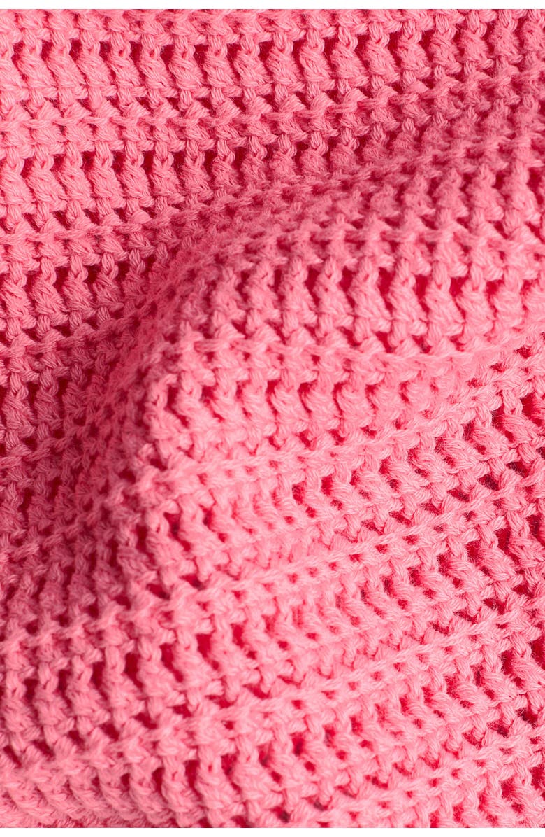 H&M Embellished Knitted Top, Alternate, color, Pink