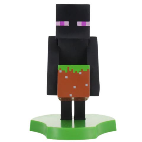 Minecraft 4 Inch Enderman Cable Guys Earbud and Phone Holder