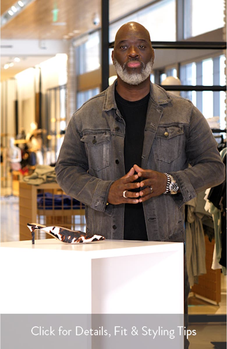 Drax Genuine Calf Hair Mule, sales video thumbnail