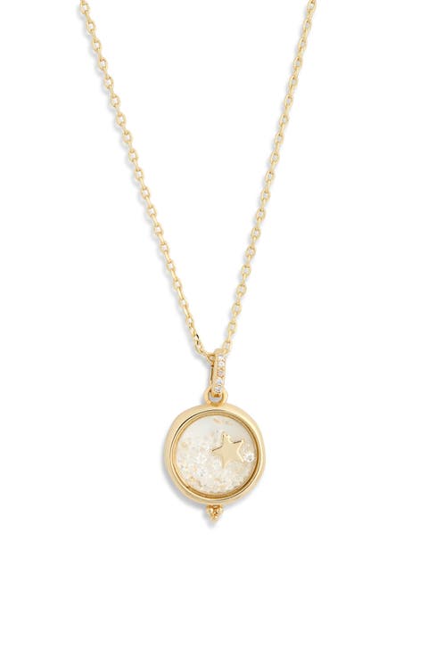 Shaker Crystal Pendant Necklace