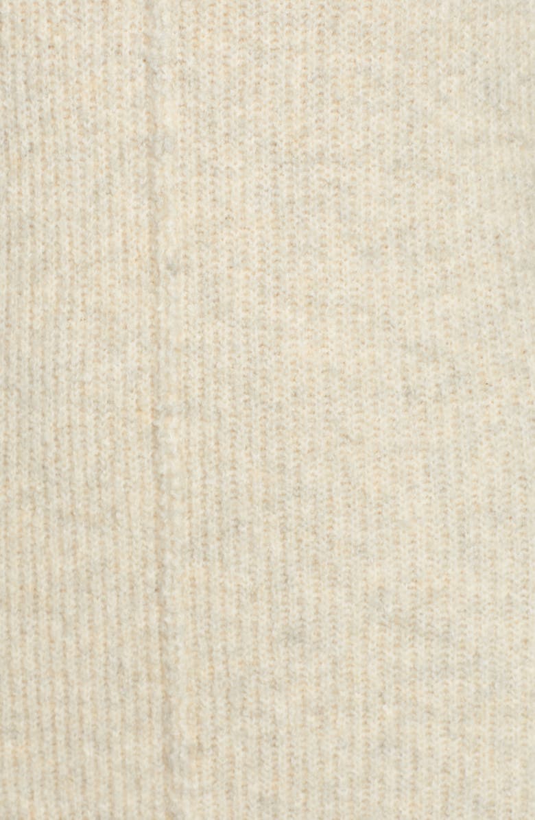 Something Navy Mock Neck Maxi Sweater Dress, Alternate, color, 