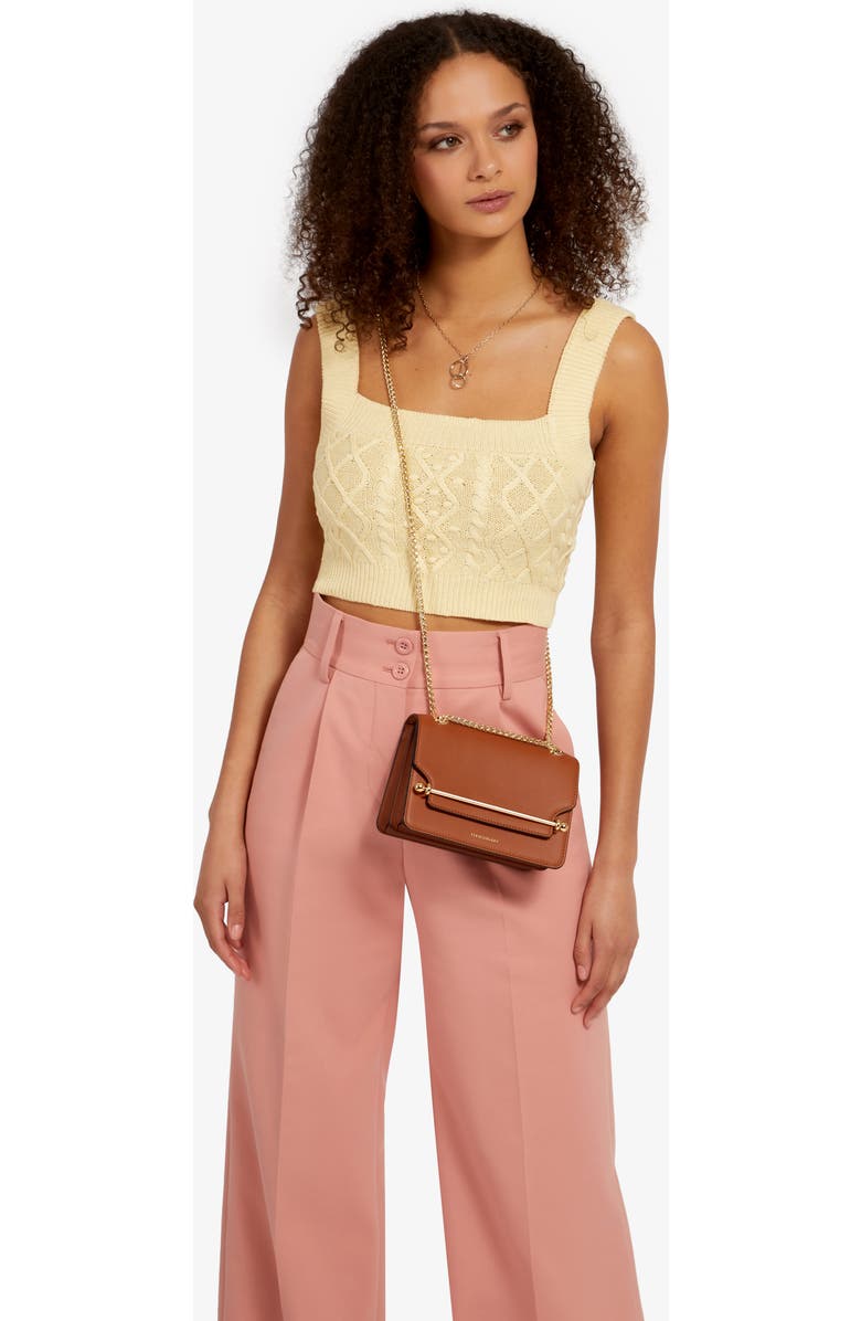 Strathberry Mini East/West Leather Shoulder Bag, Alternate, color,