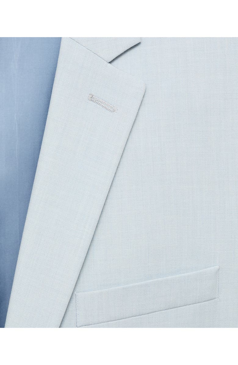 MANGO Slim Fit Suit Sport Coat, Alternate, color, Sky Blue