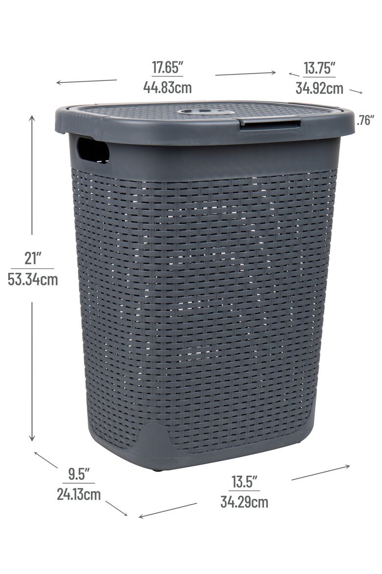 Laundry Hamper, Alternate, color, GRAY