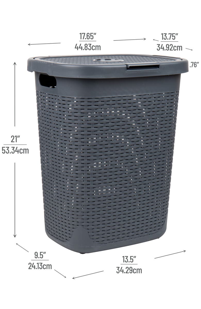 MIND READER Laundry Hamper, Alternate, color, 