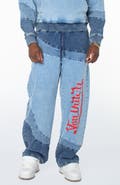 Von Dutch Swirl Straight Denim Pants
