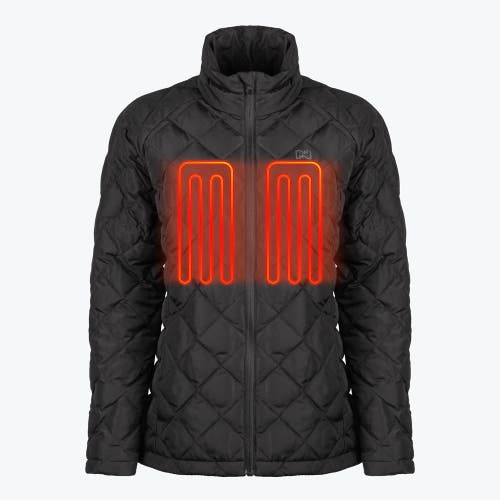 Mobile Warming Trilogy 3-in-1 Heated Waterproof Jacket In Black